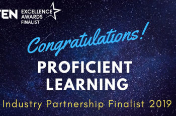 Proficient Learning, LLC Announced as a Finalist in Industry Partnership in 2019 LTEN Excellence Awards
